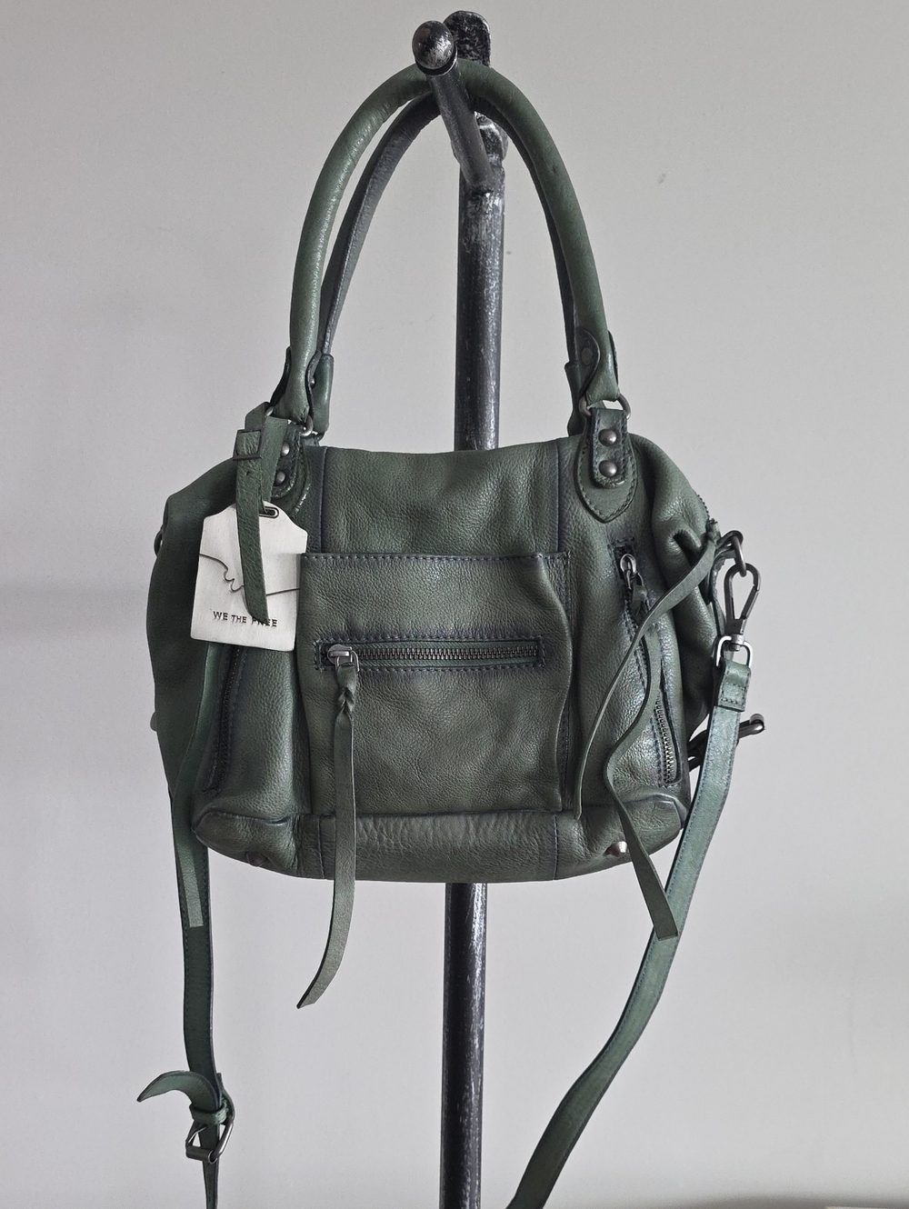 Free People We The Free Baby Emerson Tote in Secret Sage - Picture 1 of 13